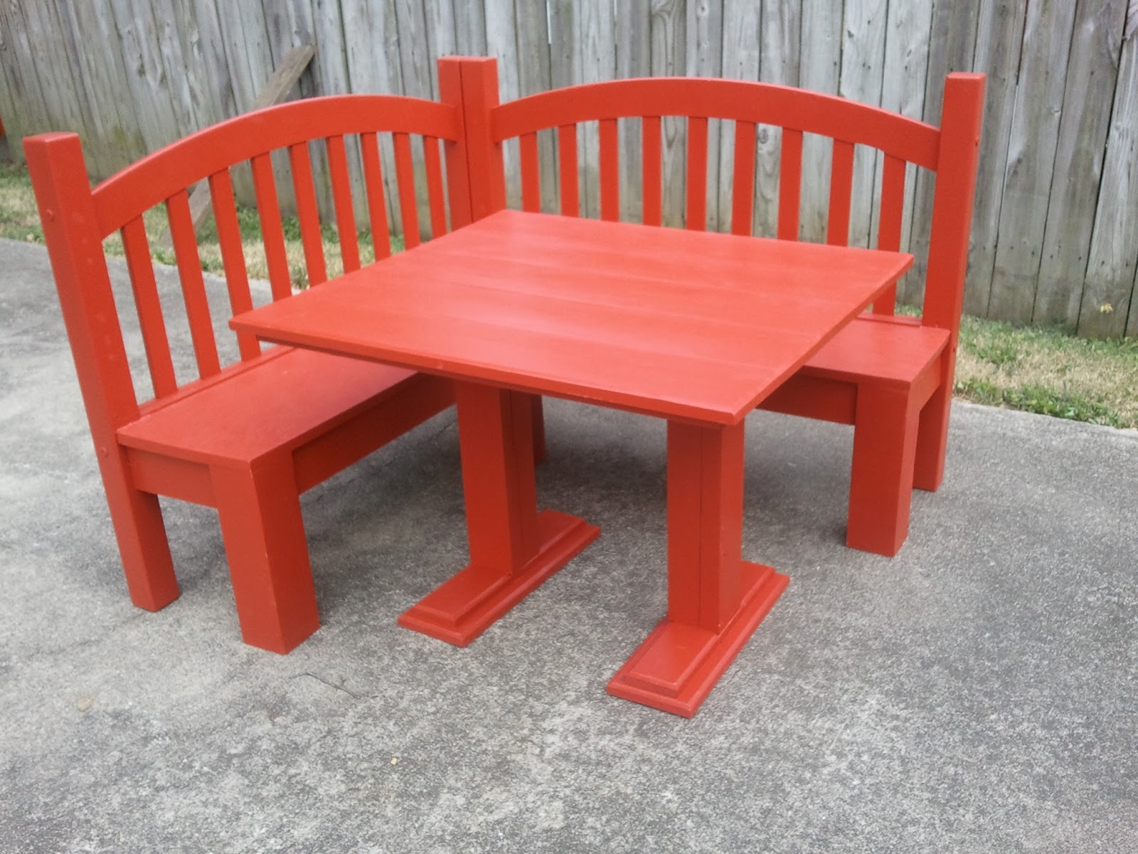 dining room corner bench plans
